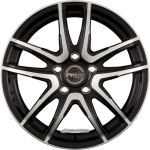 PROLINE - PXV BLACK POLISHED 7,5X18 LK:5/108 ET:45 ML:74,1